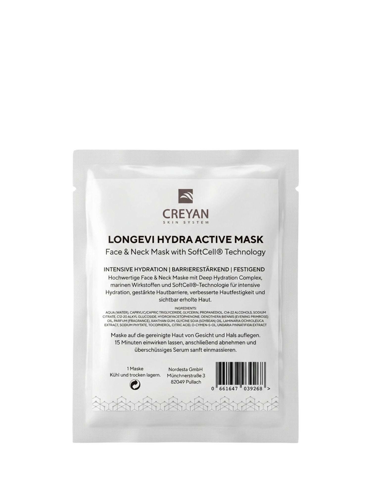 LONGEVI HYDRA ACTIVE MASK - NEU! - CREYAN SKIN SYSTEM