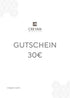 GESCHENKGUTSCHEIN - CREYAN SKIN SYSTEM
