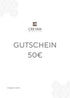 GESCHENKGUTSCHEIN - CREYAN SKIN SYSTEM