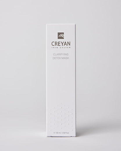 Tiefenreinigende Gelmaske mit medizinischer Aktivkohle, Mastix und Magnolienextrakt für ein geklärtes, verfeinertes Hautbild. Klärt, beruhigt und spendet Feuchtigkeit.