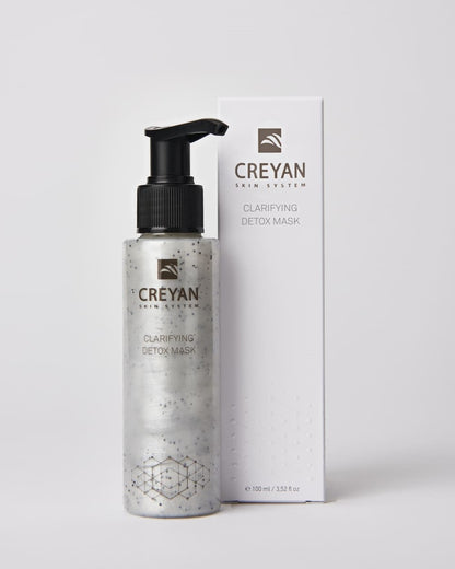 Tiefenreinigende Gelmaske mit medizinischer Aktivkohle, Mastix und Magnolienextrakt für ein geklärtes, verfeinertes Hautbild. Klärt, beruhigt und spendet Feuchtigkeit.