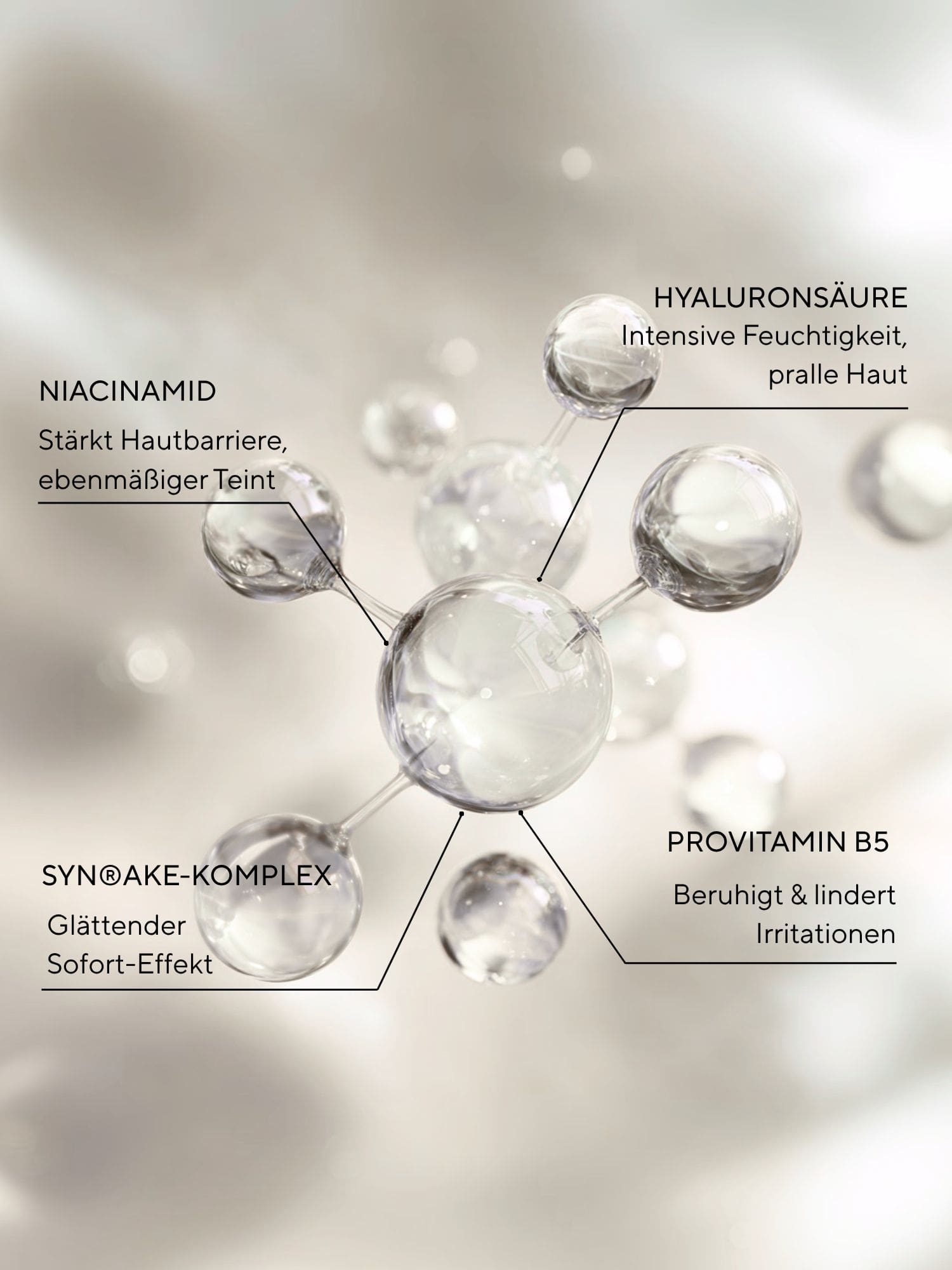 Firming Day Cream Niacinamid Hyaluronsäure Syn-Ake Provitamin B5