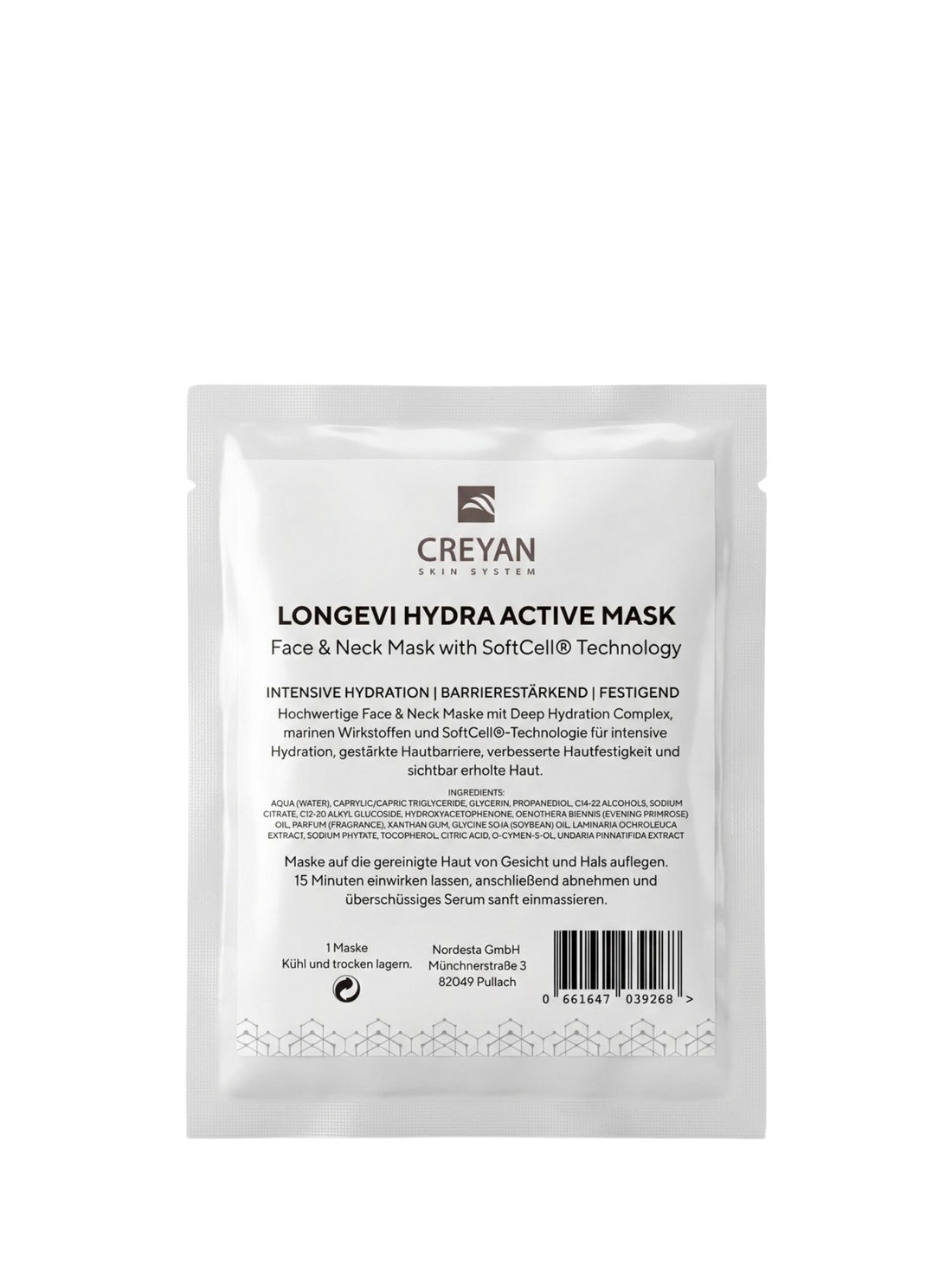 LONGEVI HYDRA ACTIVE MASK - NEU! - CREYAN SKIN SYSTEM
