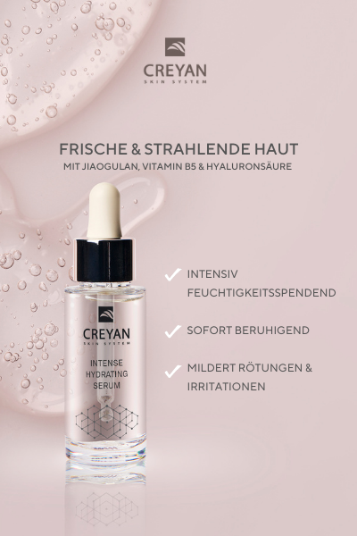 Intense Hydrating Serum mit Anti-Pollution Schutz - CREYAN SKIN SYSTEM